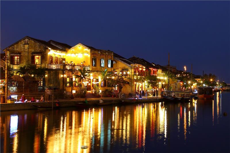Hoi An Ancient Town night scene
