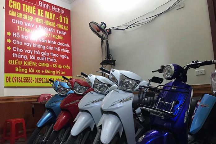 Thuê xe máy Ỷ Nguyên Phi